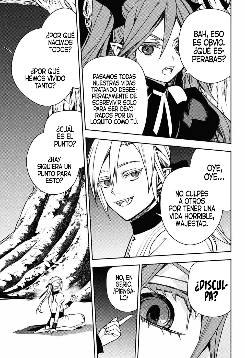 Owari no Seraph Capitulo 150: El despertar de un Anti-Héroe. página 15