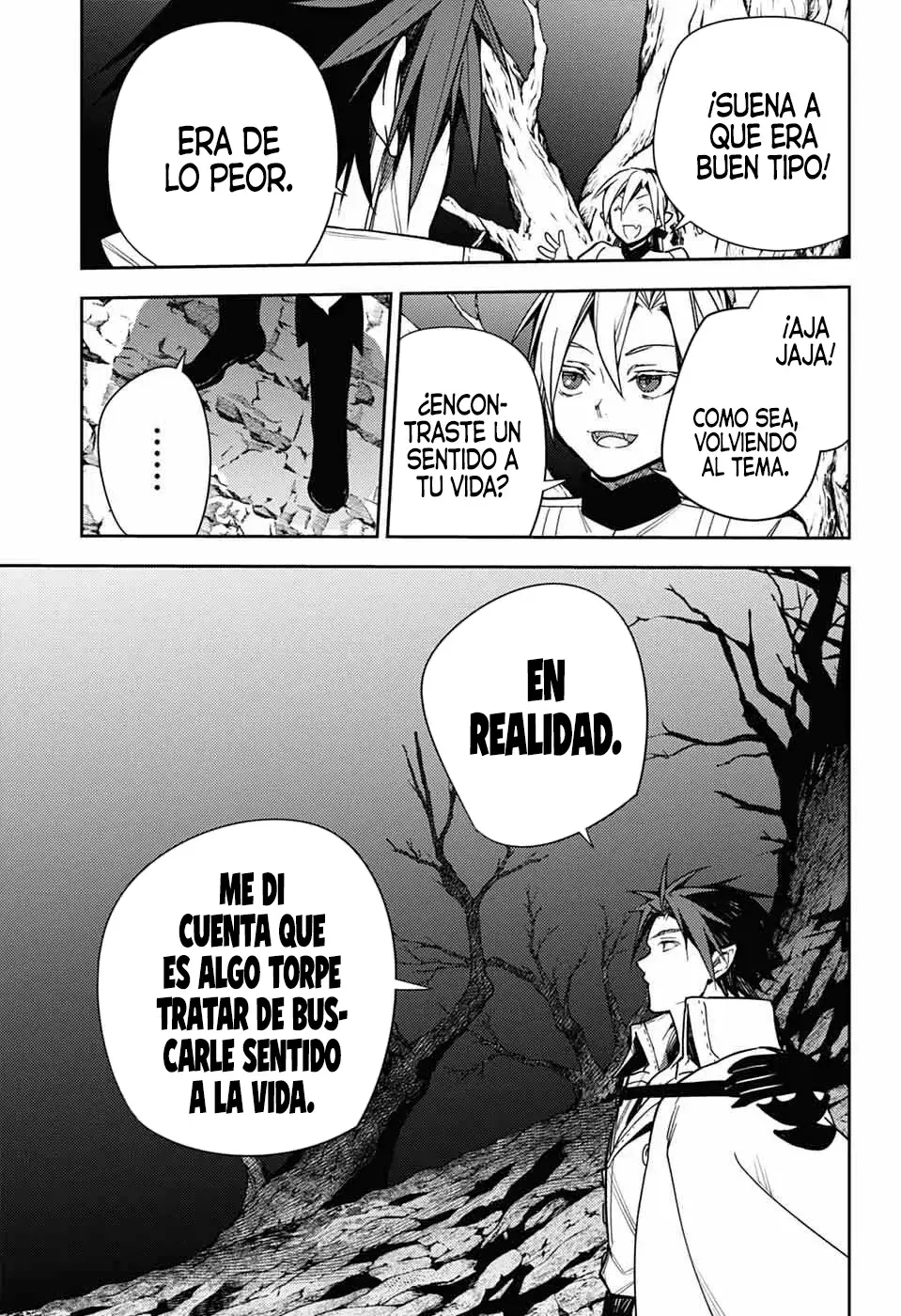 Owari no Seraph Capitulo 150: El despertar de un Anti-Héroe. página 21
