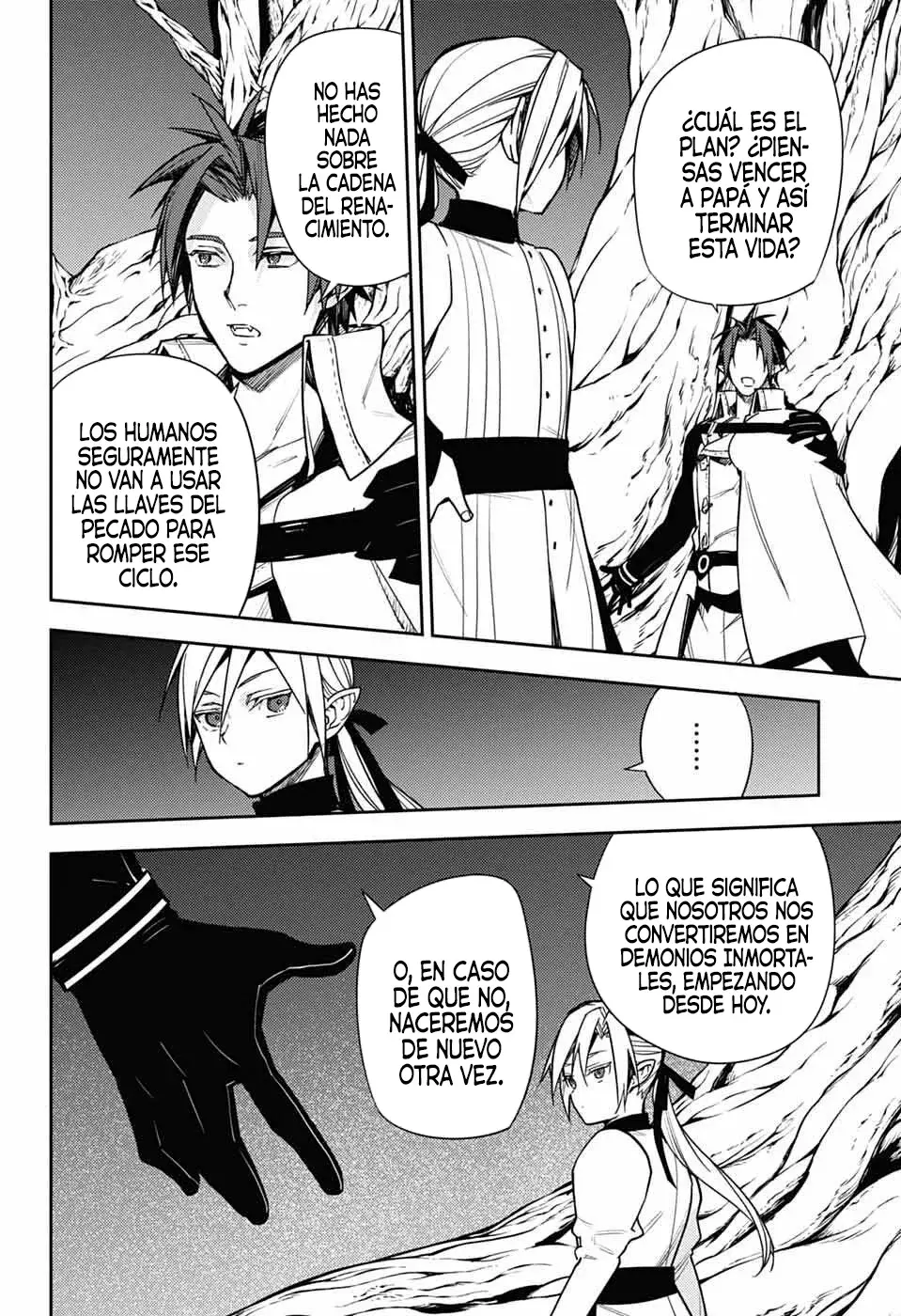 Owari no Seraph Capitulo 150: El despertar de un Anti-Héroe. página 27
