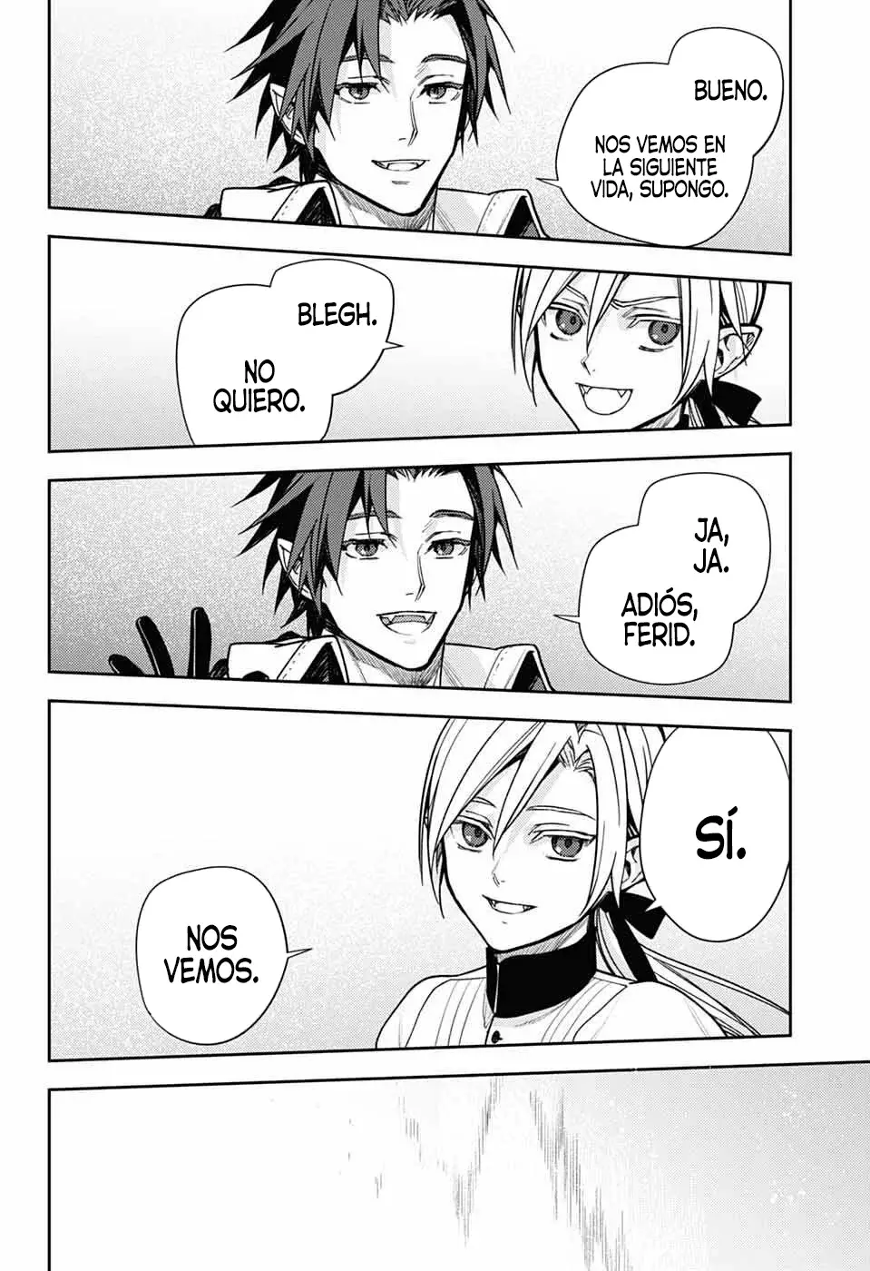 Owari no Seraph Capitulo 150: El despertar de un Anti-Héroe. página 33