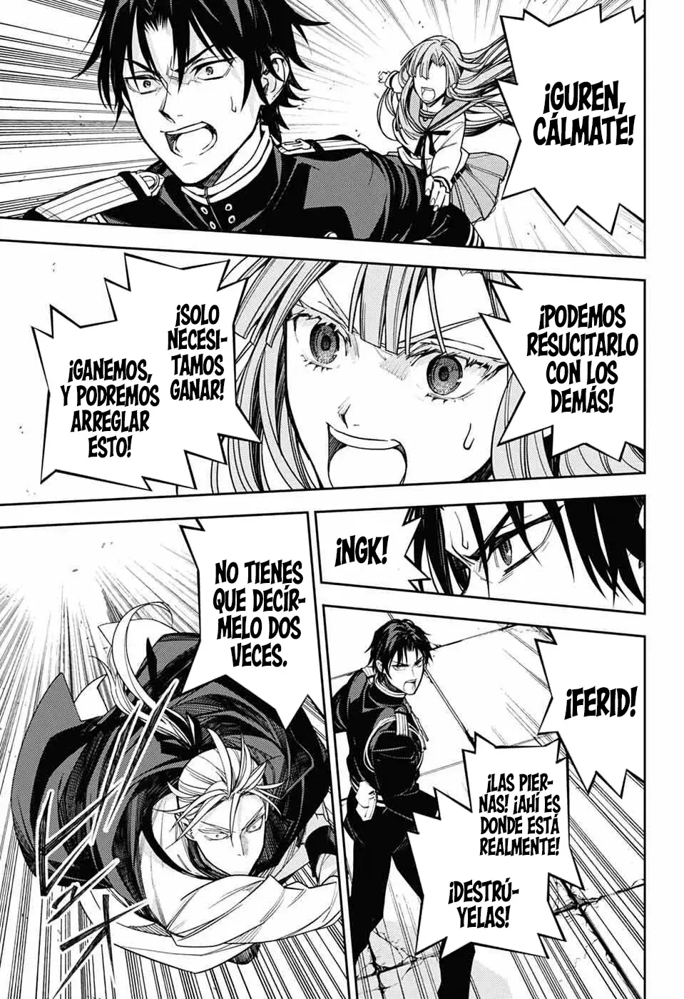 Owari no Seraph Capitulo 151: Desesperadamente. página 23