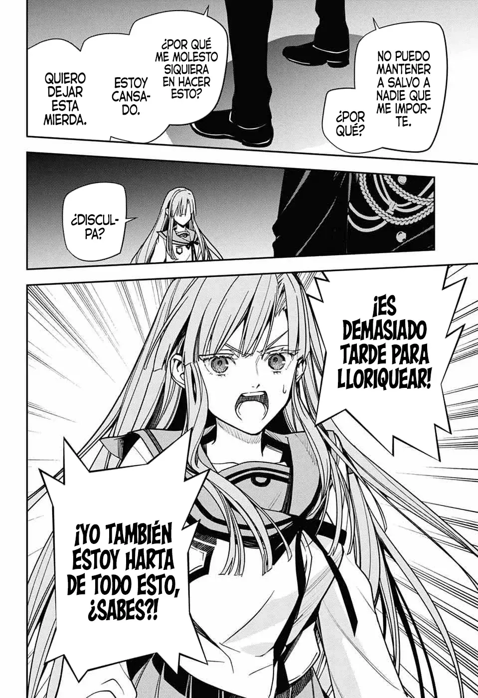 Owari no Seraph Capitulo 151: Desesperadamente. página 32