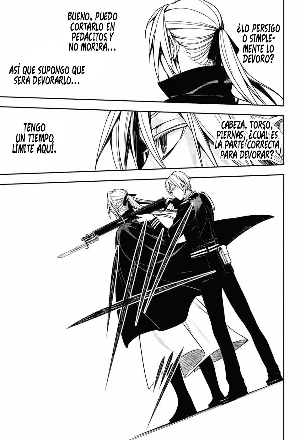 Owari no Seraph Capitulo 151: Desesperadamente. página 9