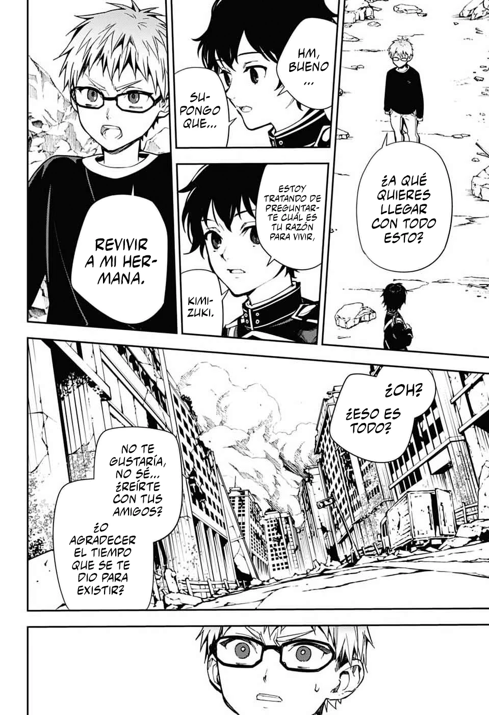 Owari no Seraph Capitulo 155 página 15