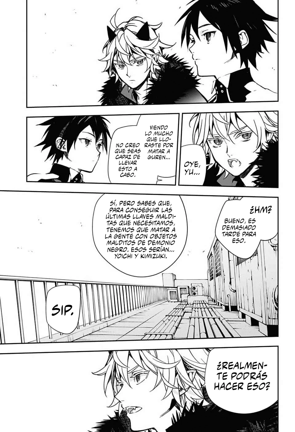 Owari no Seraph Capitulo 155 página 39