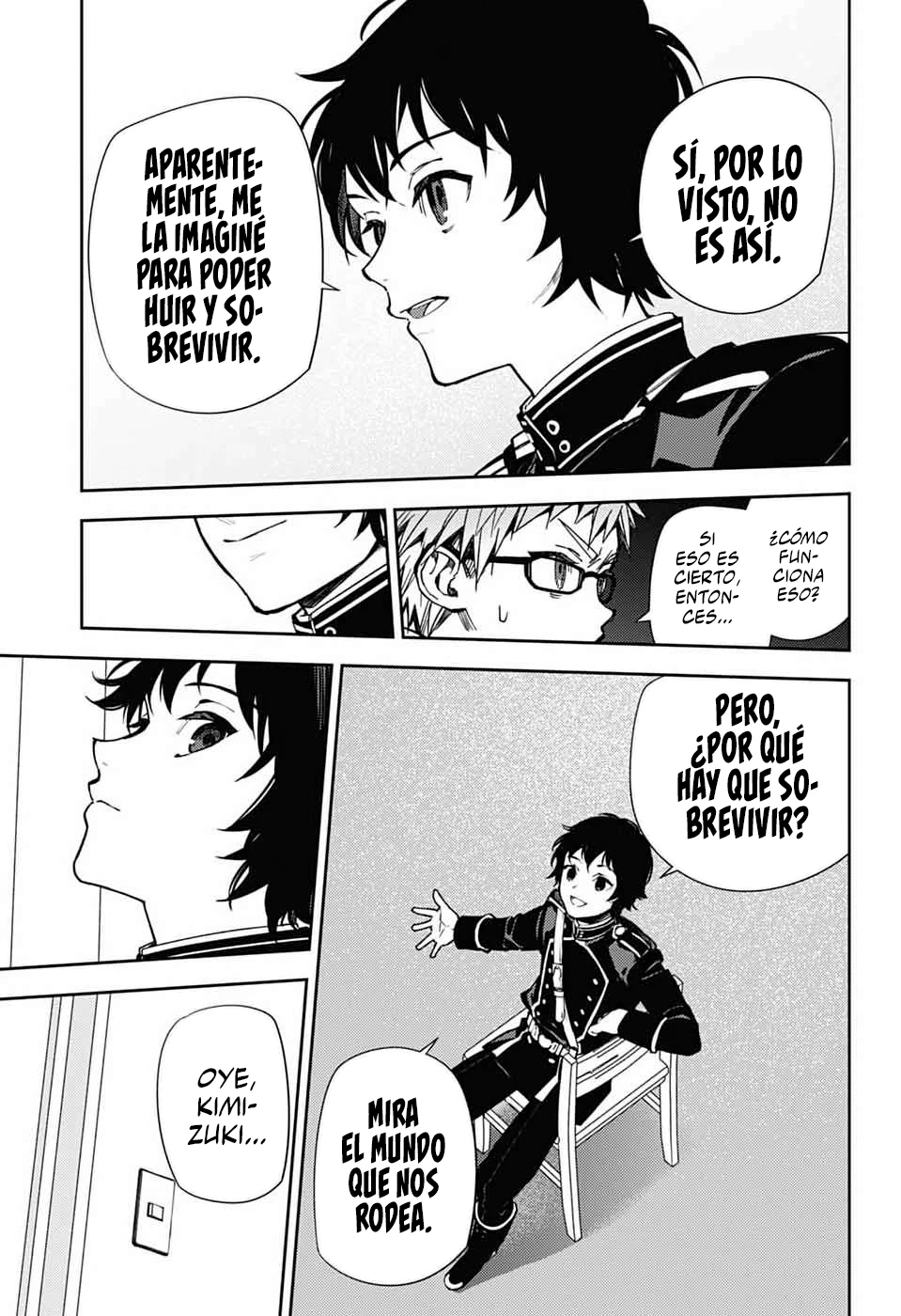 Owari no Seraph Capitulo 155 página 6