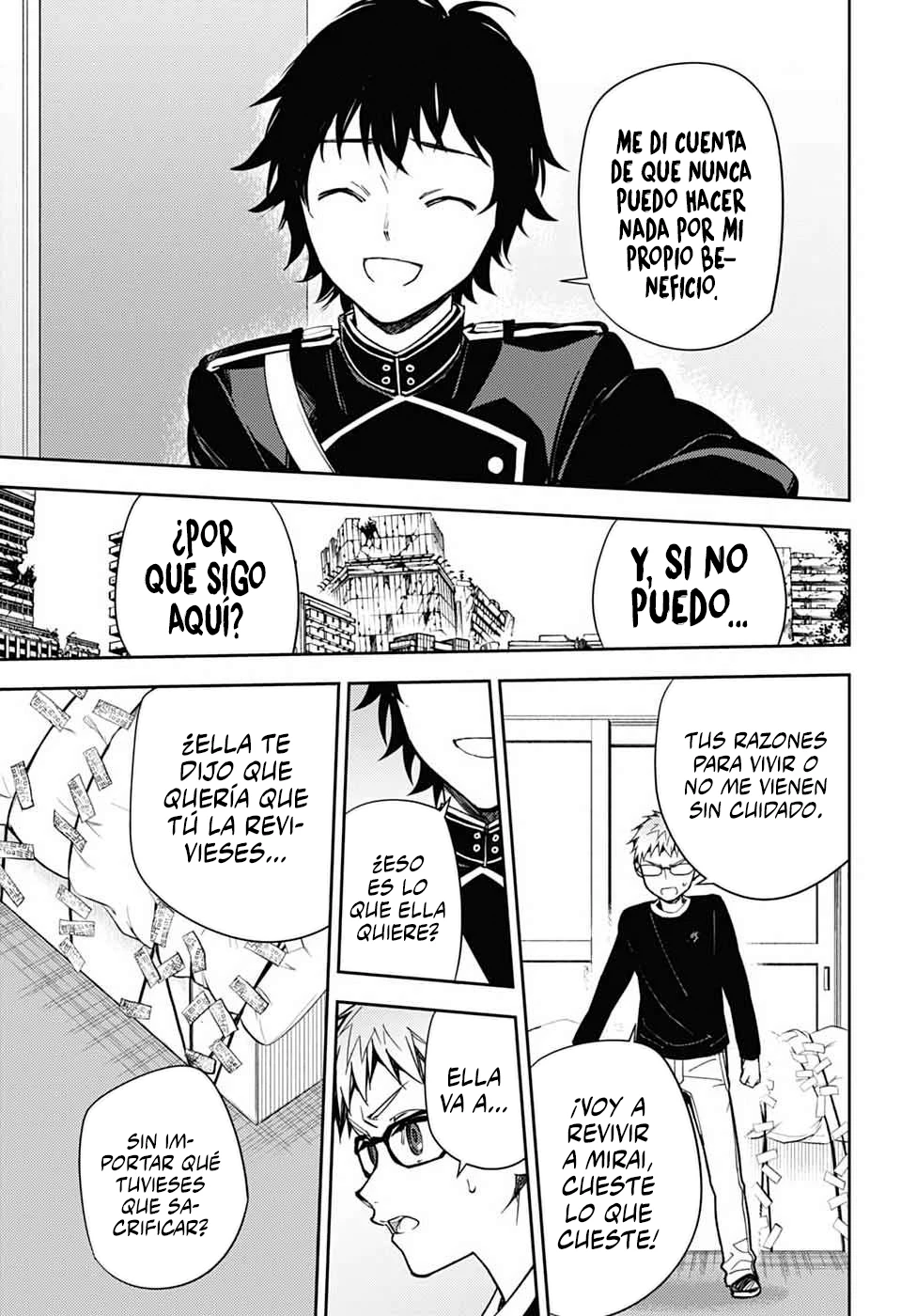 Owari no Seraph Capitulo 155 página 8