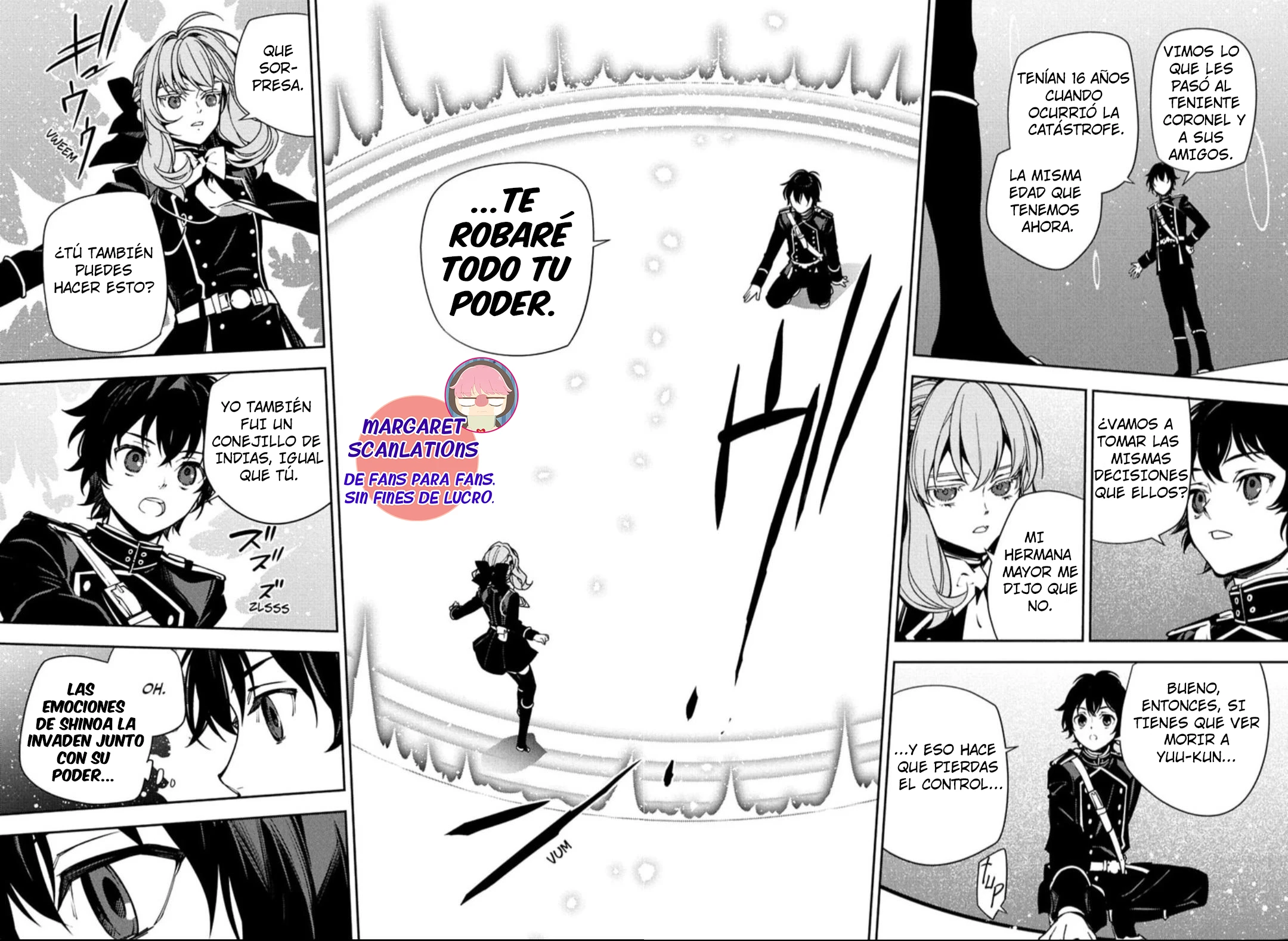 Owari no Seraph Capitulo 156 página 16