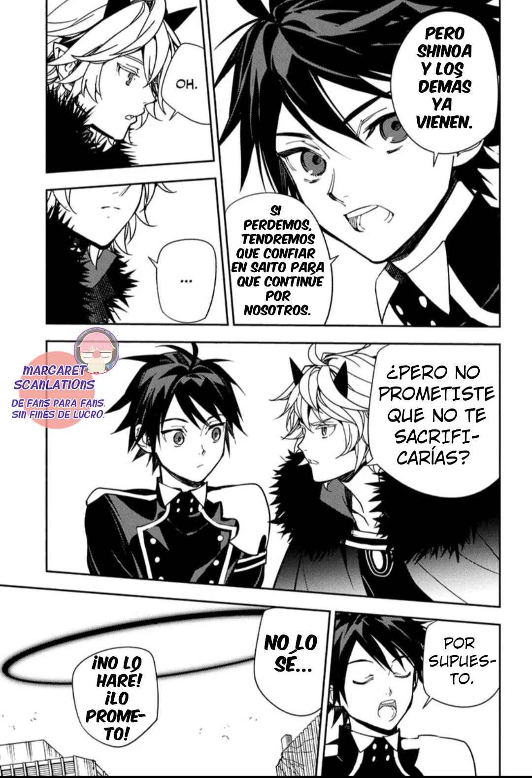 Owari no Seraph Capitulo 156 página 37