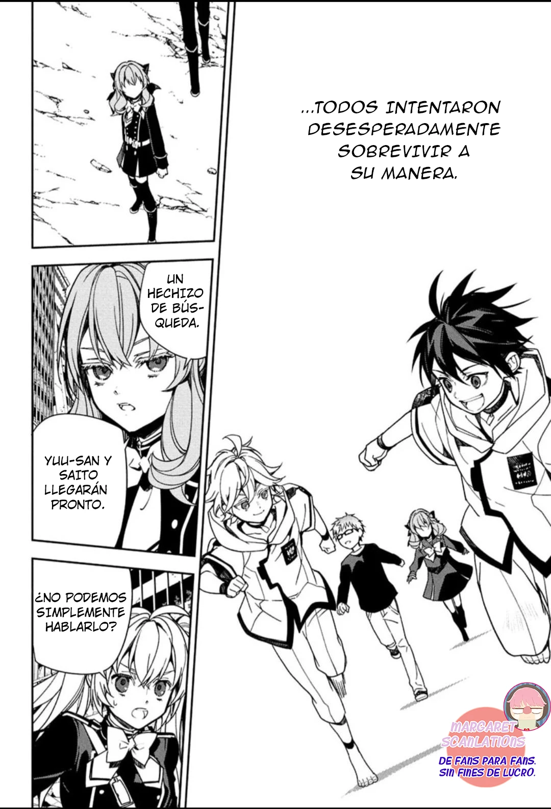 Owari no Seraph Capitulo 156 página 4
