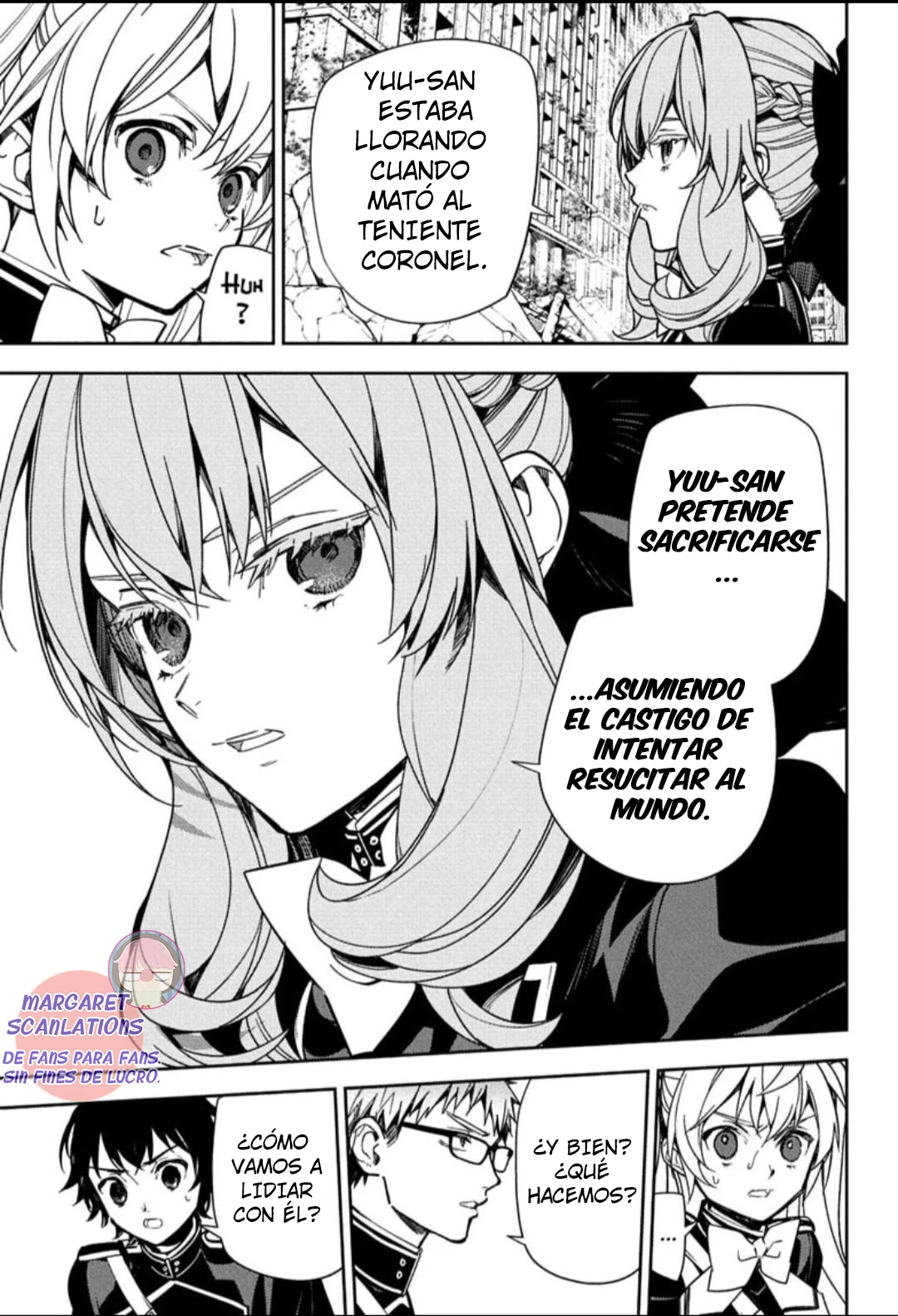 Owari no Seraph Capitulo 156 página 5