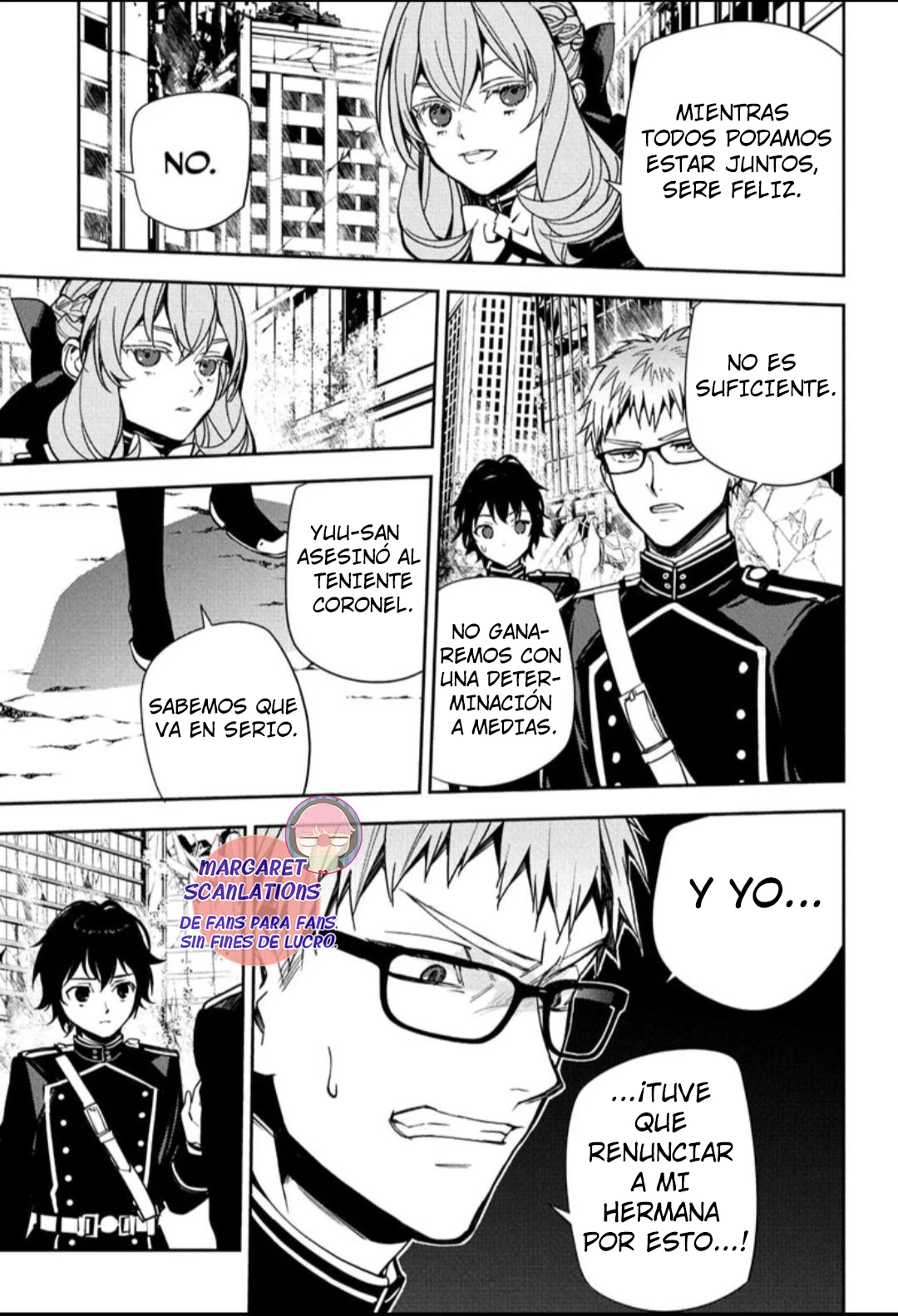 Owari no Seraph Capitulo 156 página 7