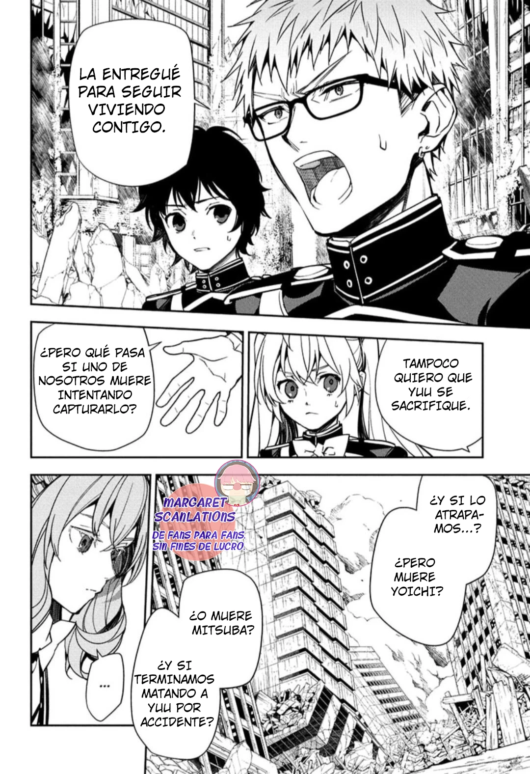 Owari no Seraph Capitulo 156 página 8