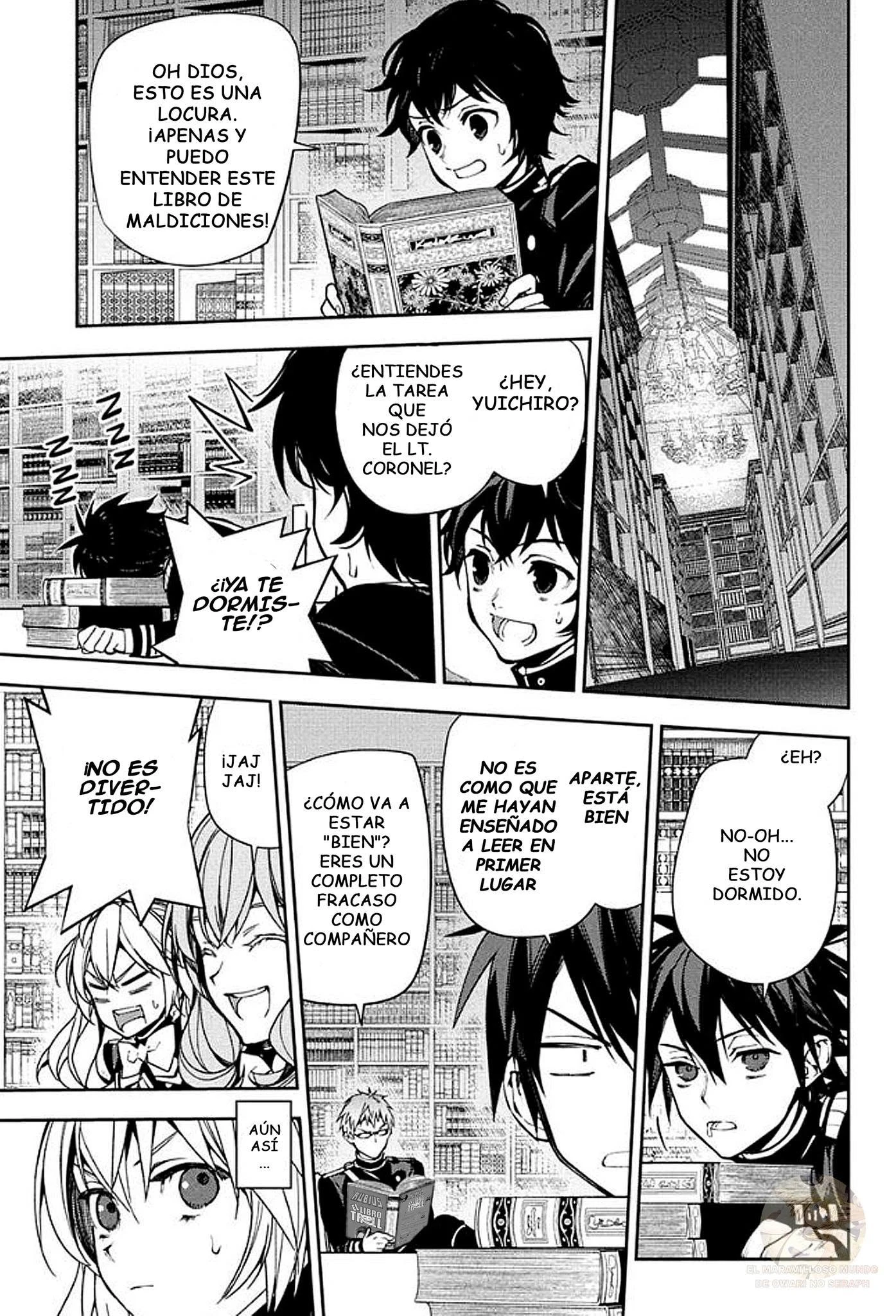 Owari no Seraph Capitulo 157 página 10