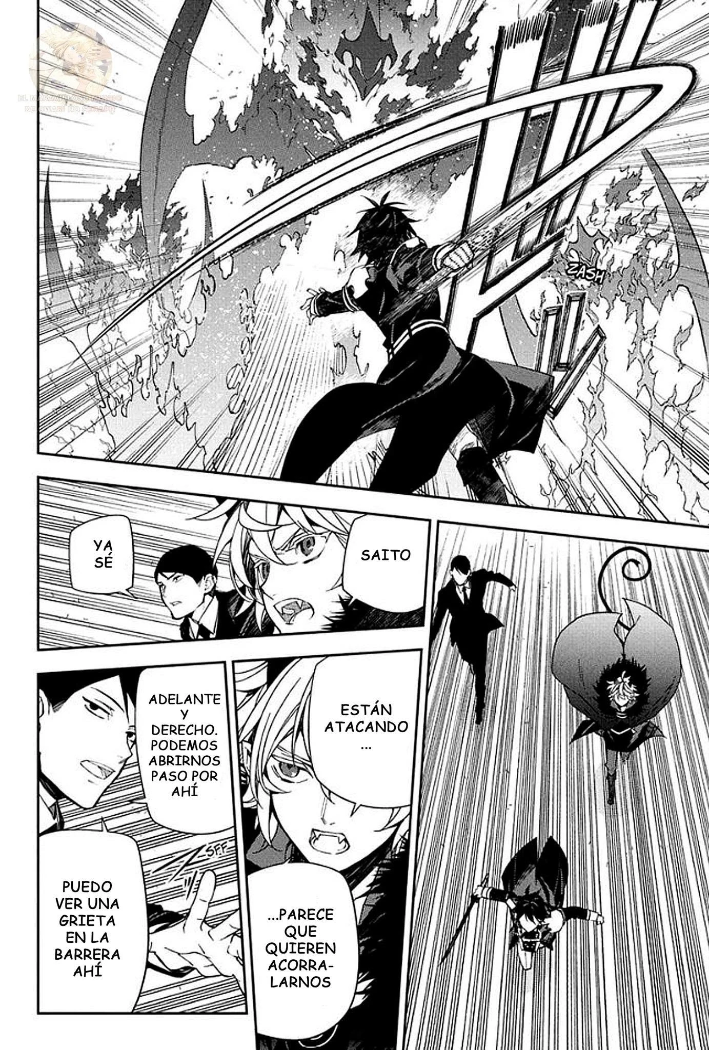 Owari no Seraph Capitulo 157 página 15