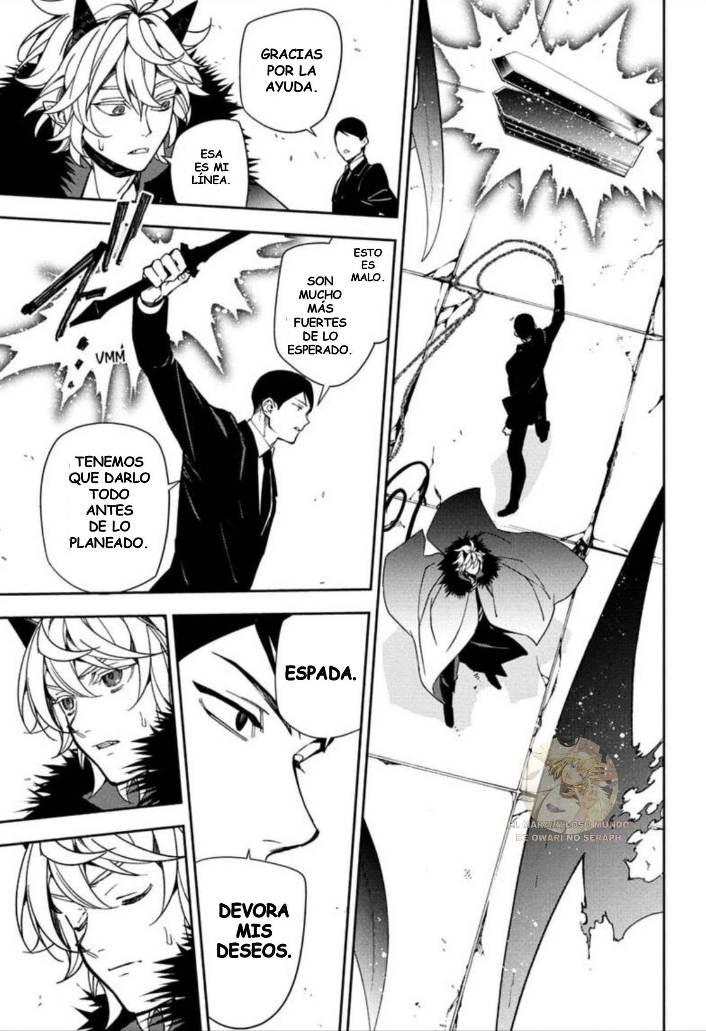Owari no Seraph Capitulo 157 página 18