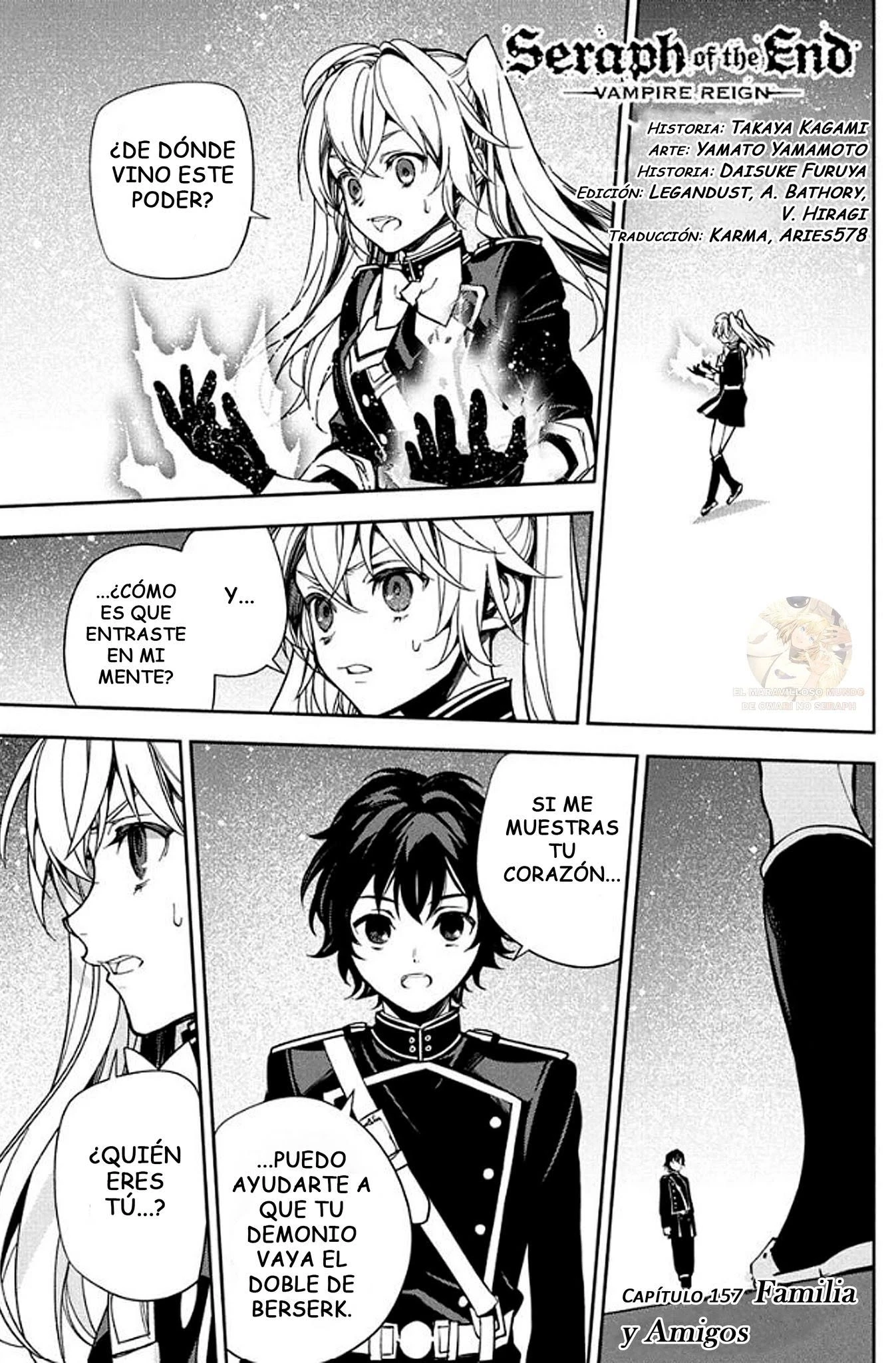 Owari no Seraph Capitulo 157 página 2