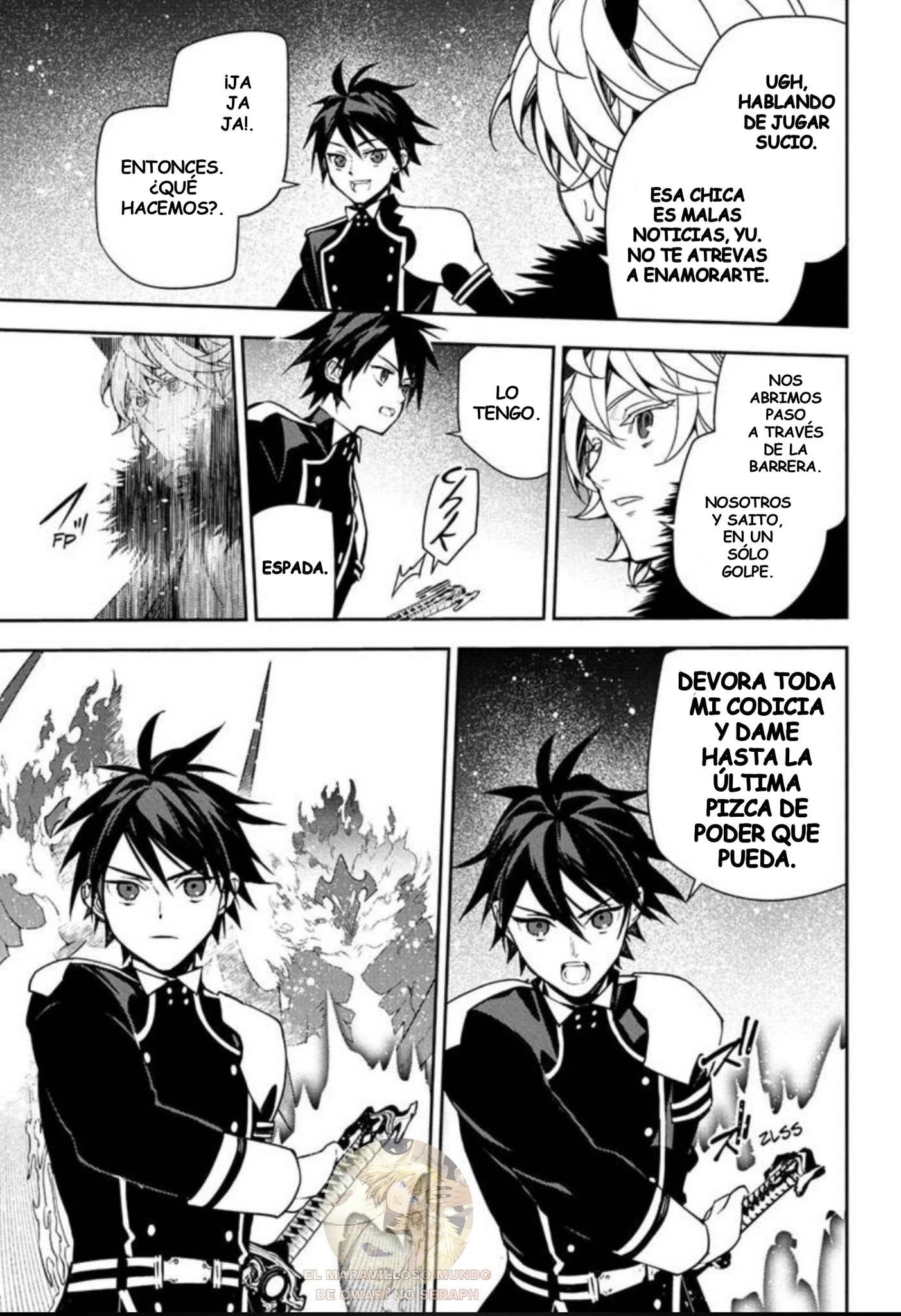 Owari no Seraph Capitulo 157 página 20