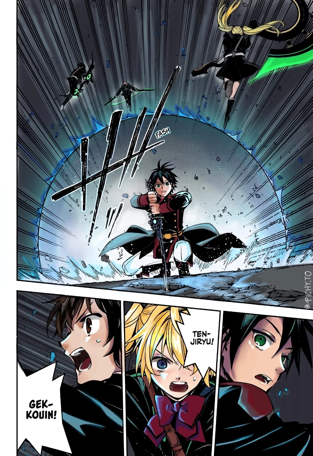 Owari no Seraph Capitulo 157 página 27