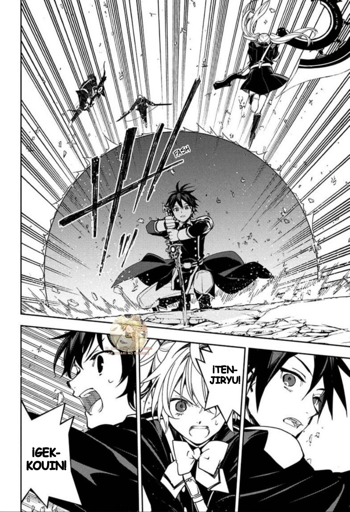 Owari no Seraph Capitulo 157 página 28