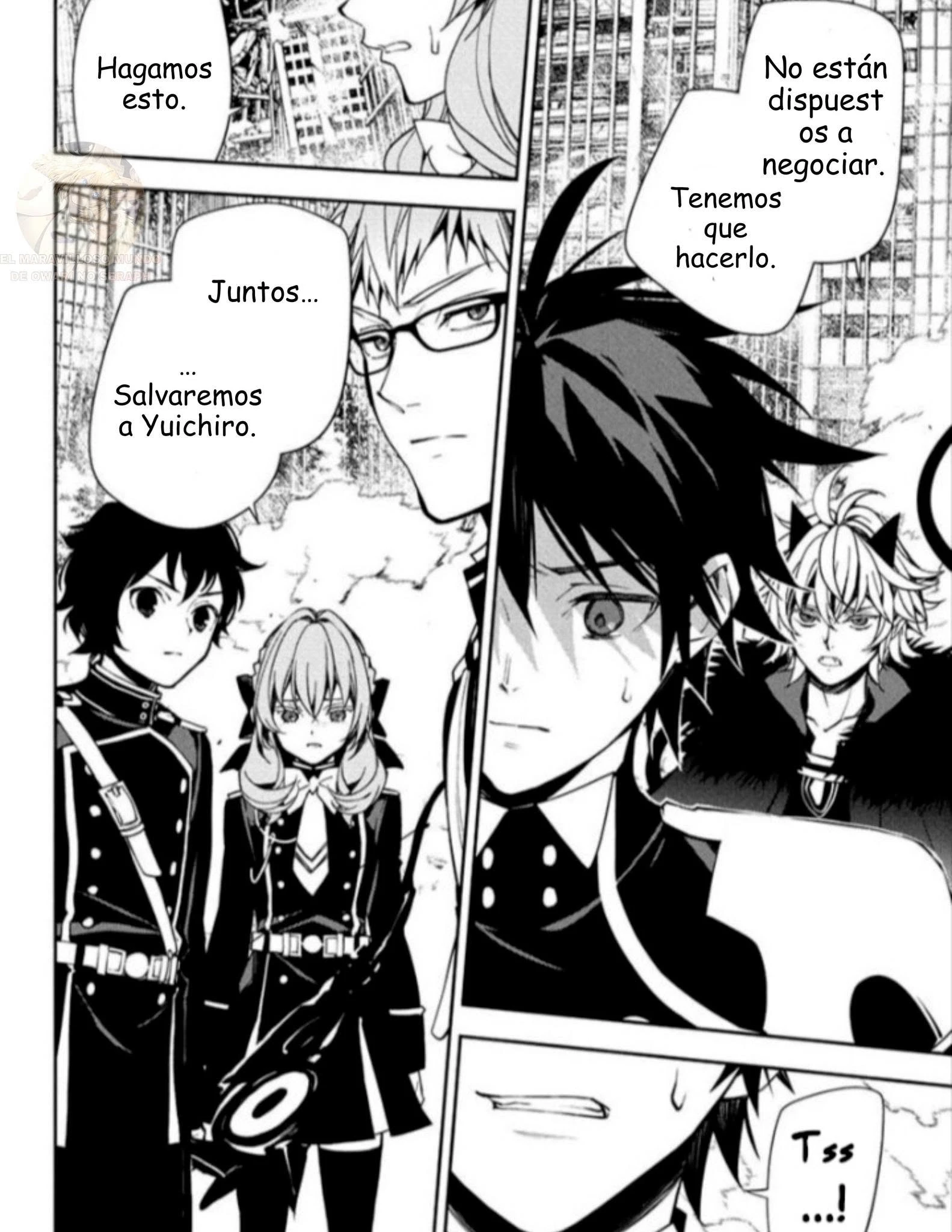Owari no Seraph Capitulo 157 página 46
