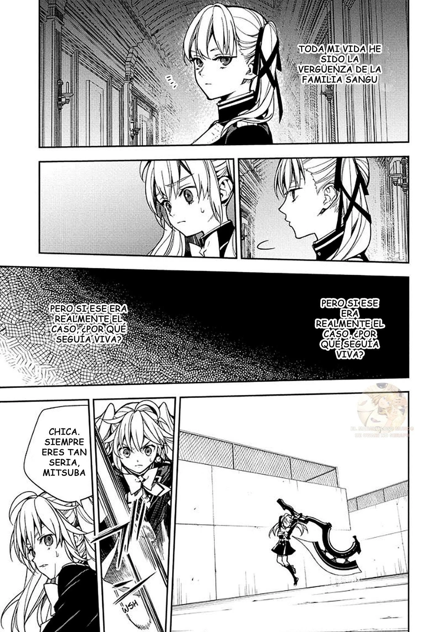 Owari no Seraph Capitulo 157 página 8
