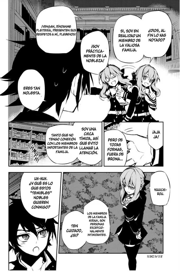 Owari no Seraph Capitulo 16: Mundo Humano página 17