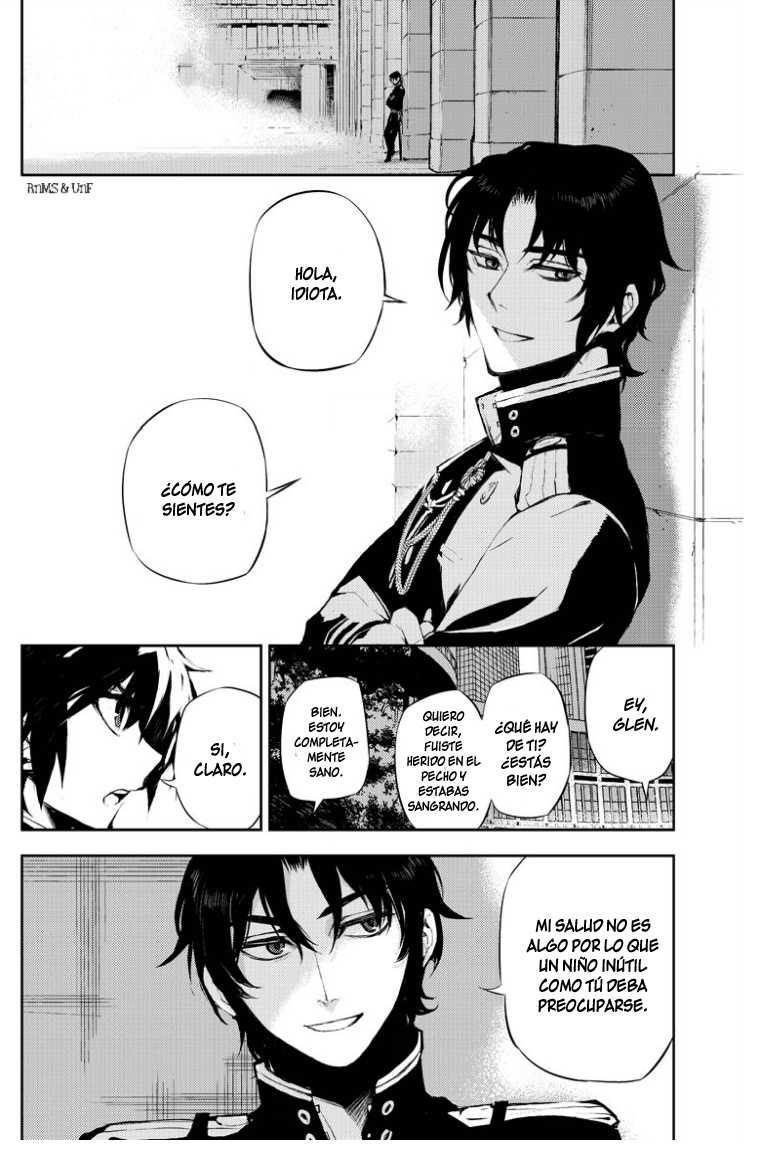 Owari no Seraph Capitulo 16: Mundo Humano página 19