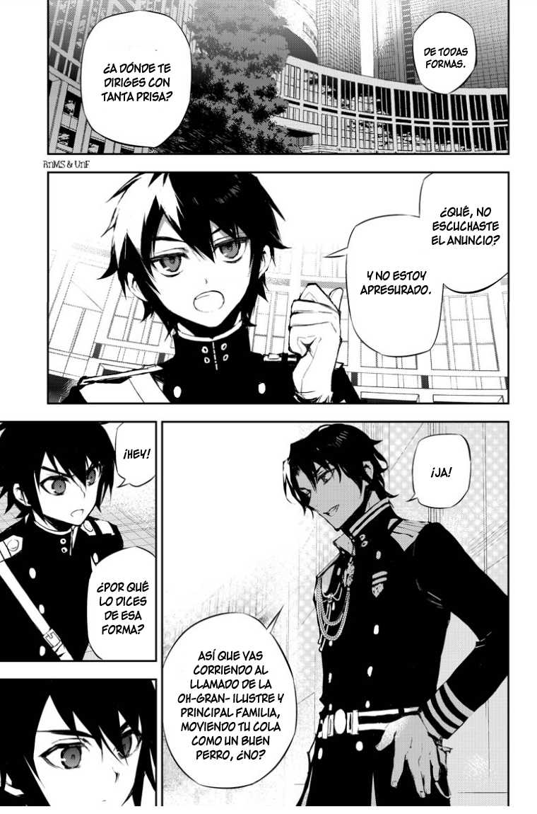 Owari no Seraph Capitulo 16: Mundo Humano página 20