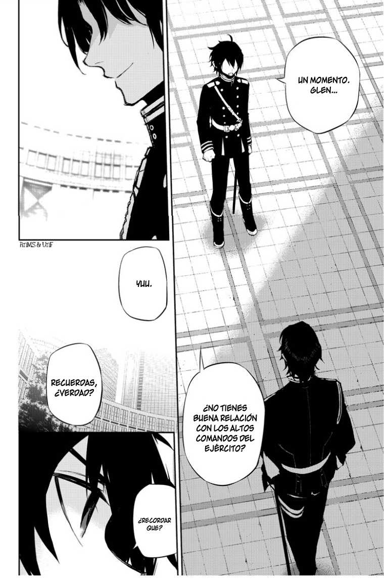 Owari no Seraph Capitulo 16: Mundo Humano página 21