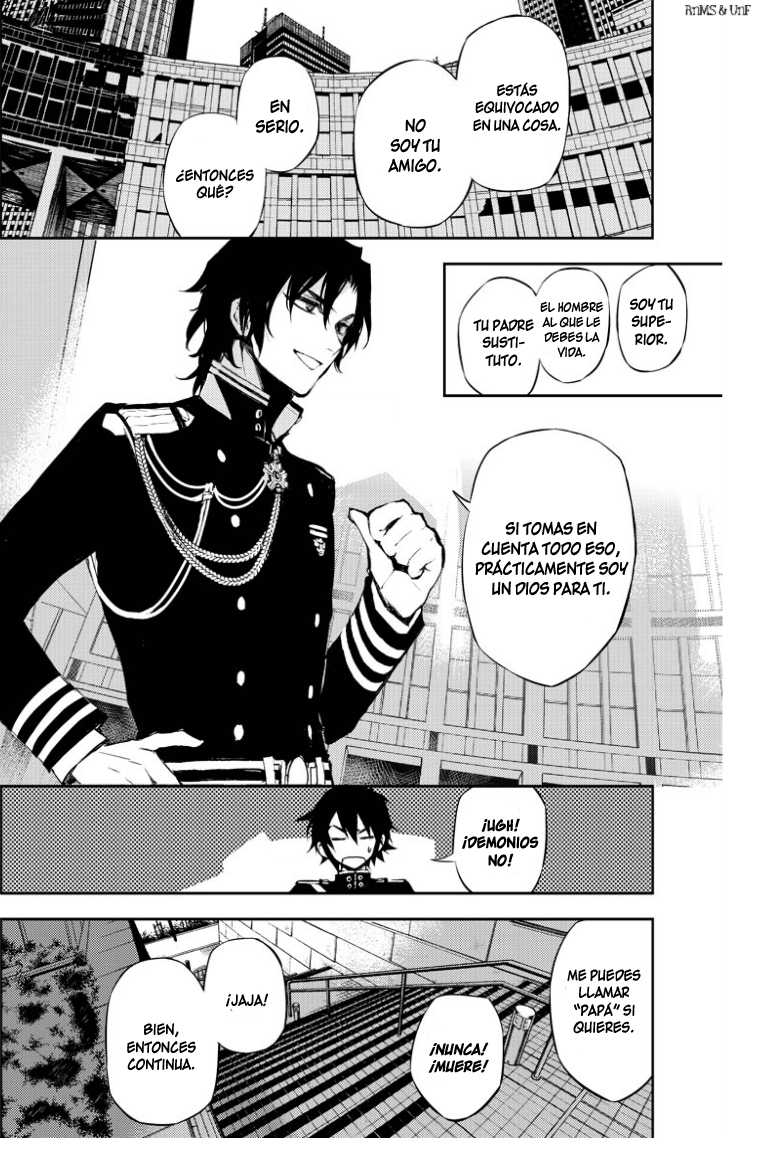 Owari no Seraph Capitulo 16: Mundo Humano página 26
