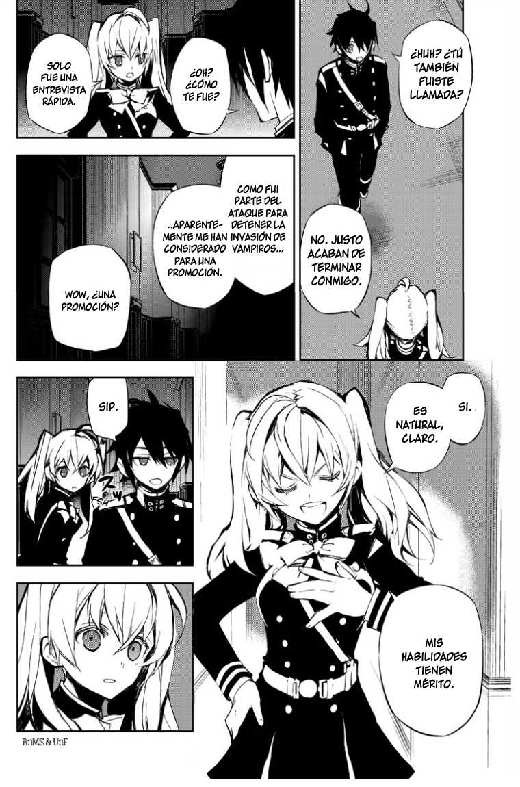 Owari no Seraph Capitulo 16: Mundo Humano página 28