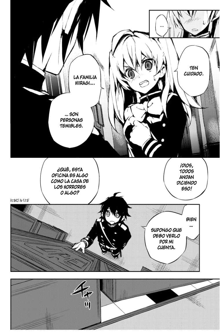Owari no Seraph Capitulo 16: Mundo Humano página 37