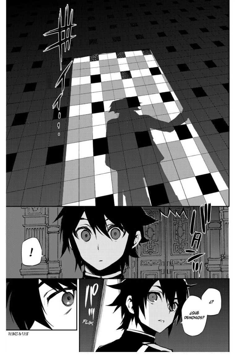Owari no Seraph Capitulo 16: Mundo Humano página 38