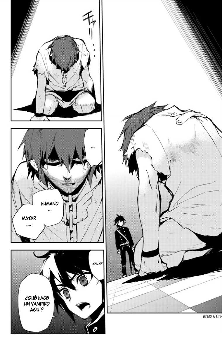 Owari no Seraph Capitulo 16: Mundo Humano página 39