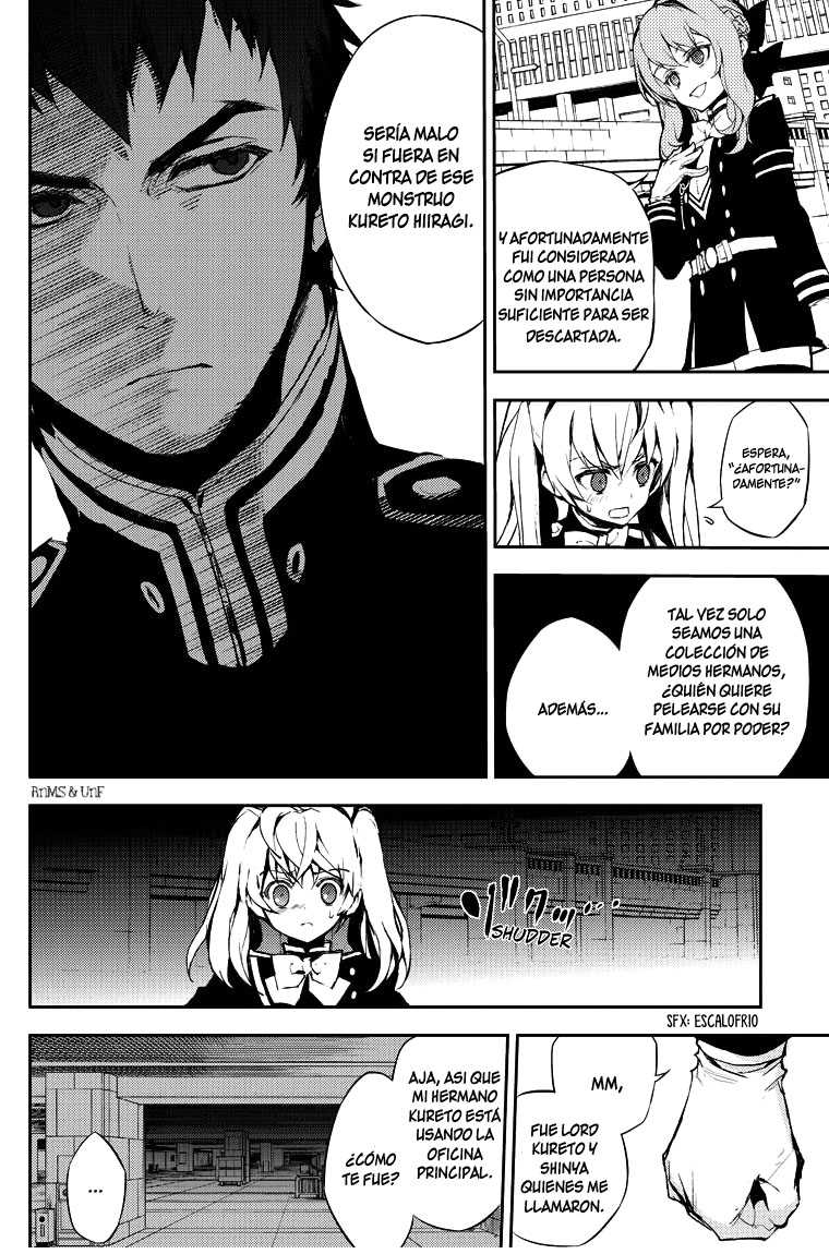 Owari no Seraph Capitulo 17: La maldición de los conejillos de indias página 11