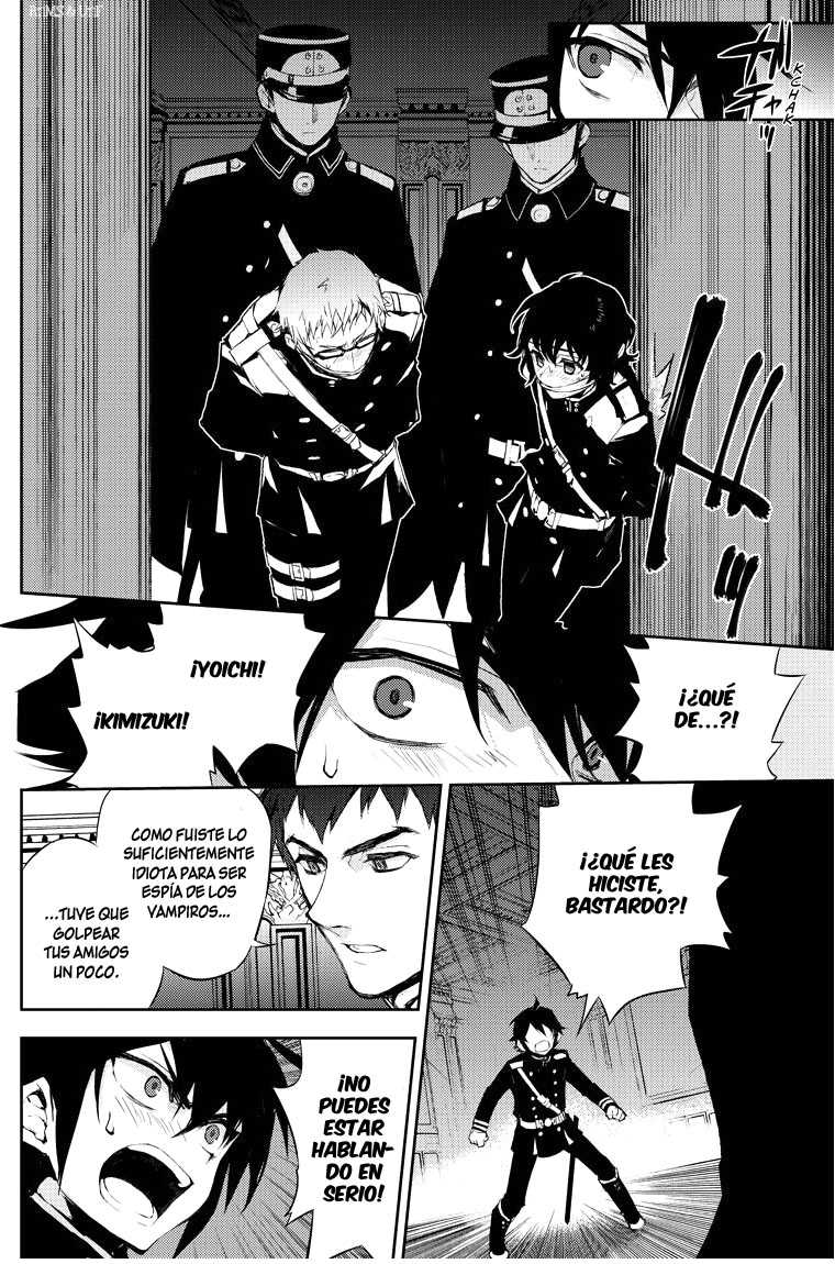 Owari no Seraph Capitulo 17: La maldición de los conejillos de indias página 27