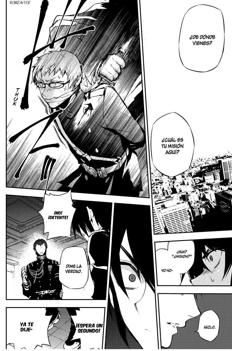 Owari no Seraph Capitulo 17: La maldición de los conejillos de indias página 29