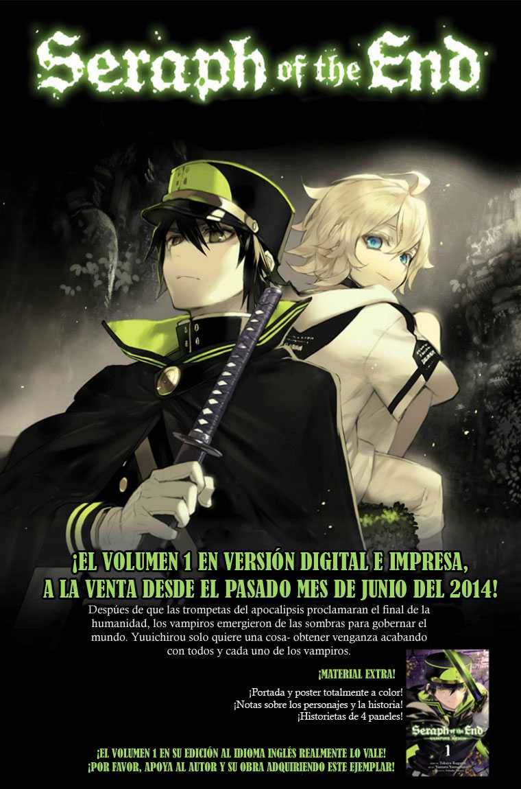 Owari no Seraph Capitulo 17: La maldición de los conejillos de indias página 3