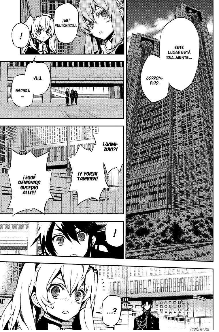 Owari no Seraph Capitulo 17: La maldición de los conejillos de indias página 40