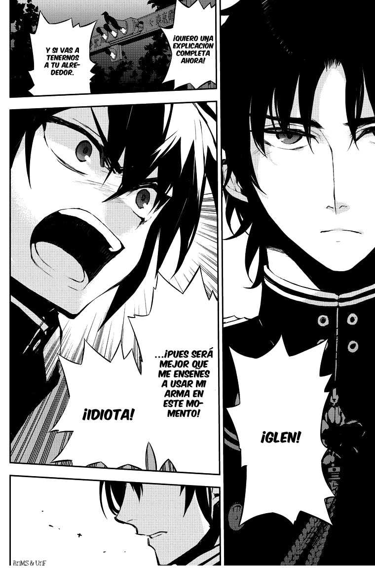 Owari no Seraph Capitulo 17: La maldición de los conejillos de indias página 41