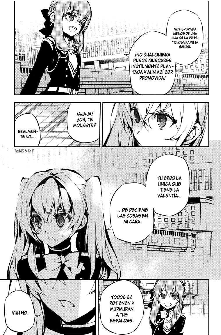 Owari no Seraph Capitulo 17: La maldición de los conejillos de indias página 8