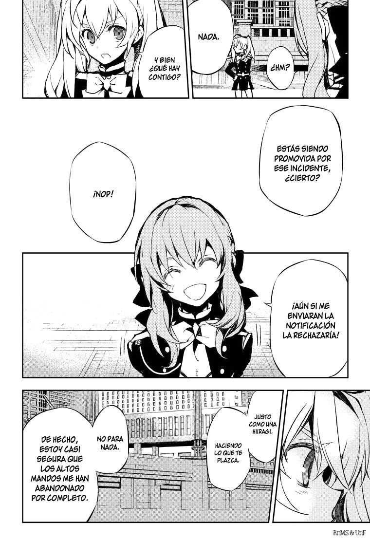 Owari no Seraph Capitulo 17: La maldición de los conejillos de indias página 9