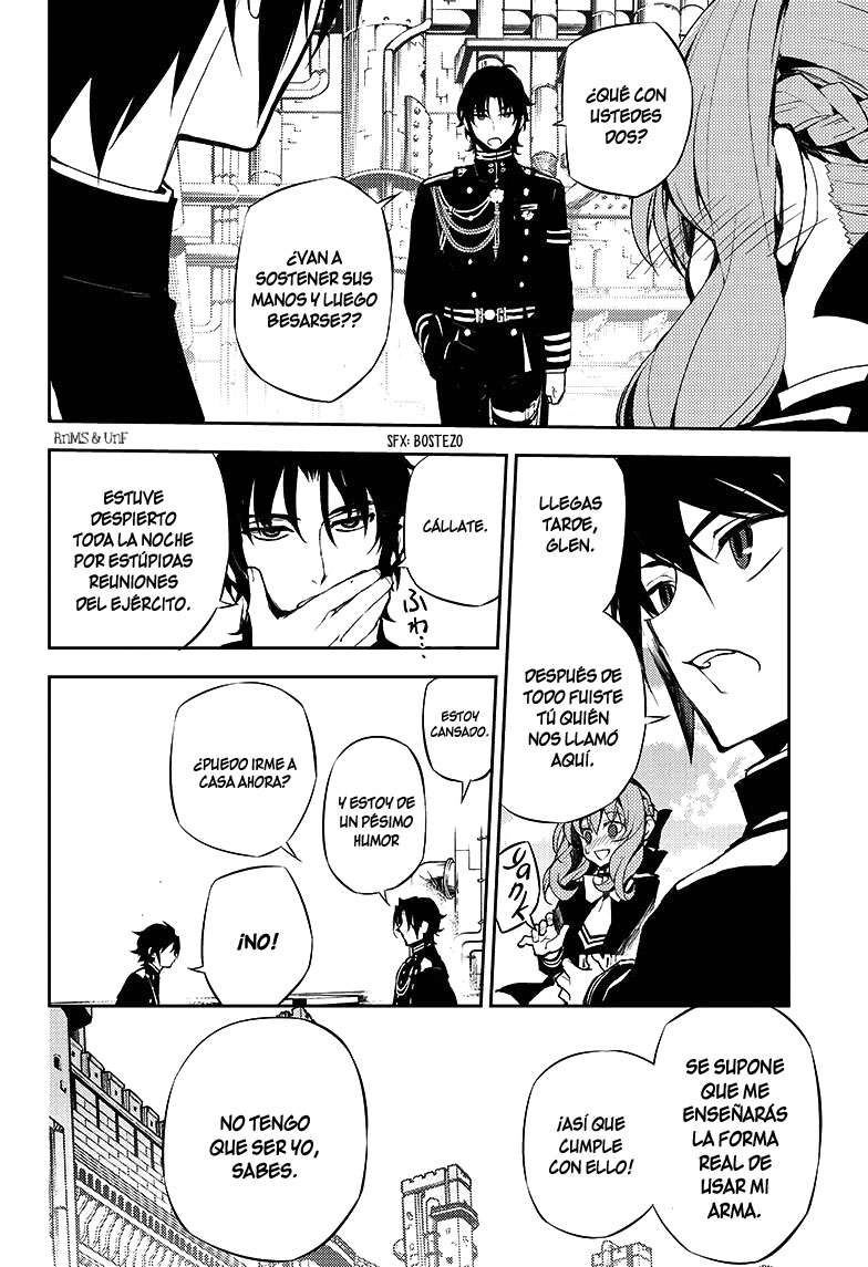 Owari no Seraph Capitulo 18: Poseído por Mahiru página 11