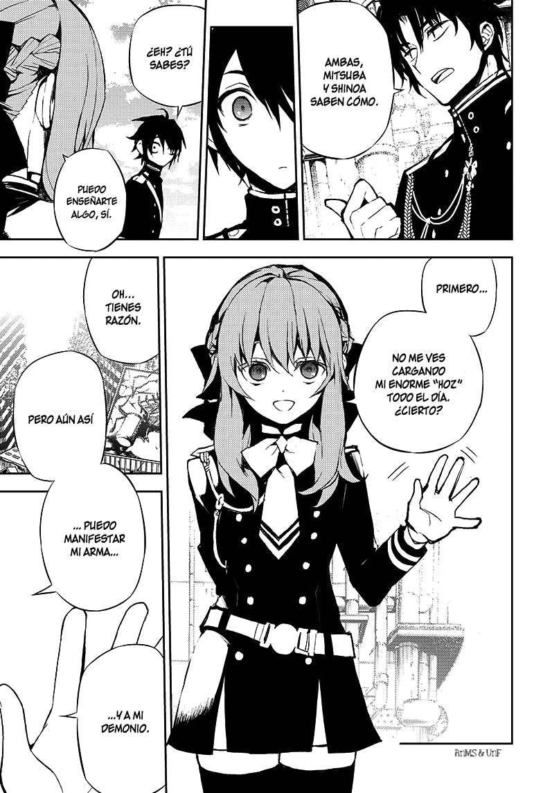 Owari no Seraph Capitulo 18: Poseído por Mahiru página 12
