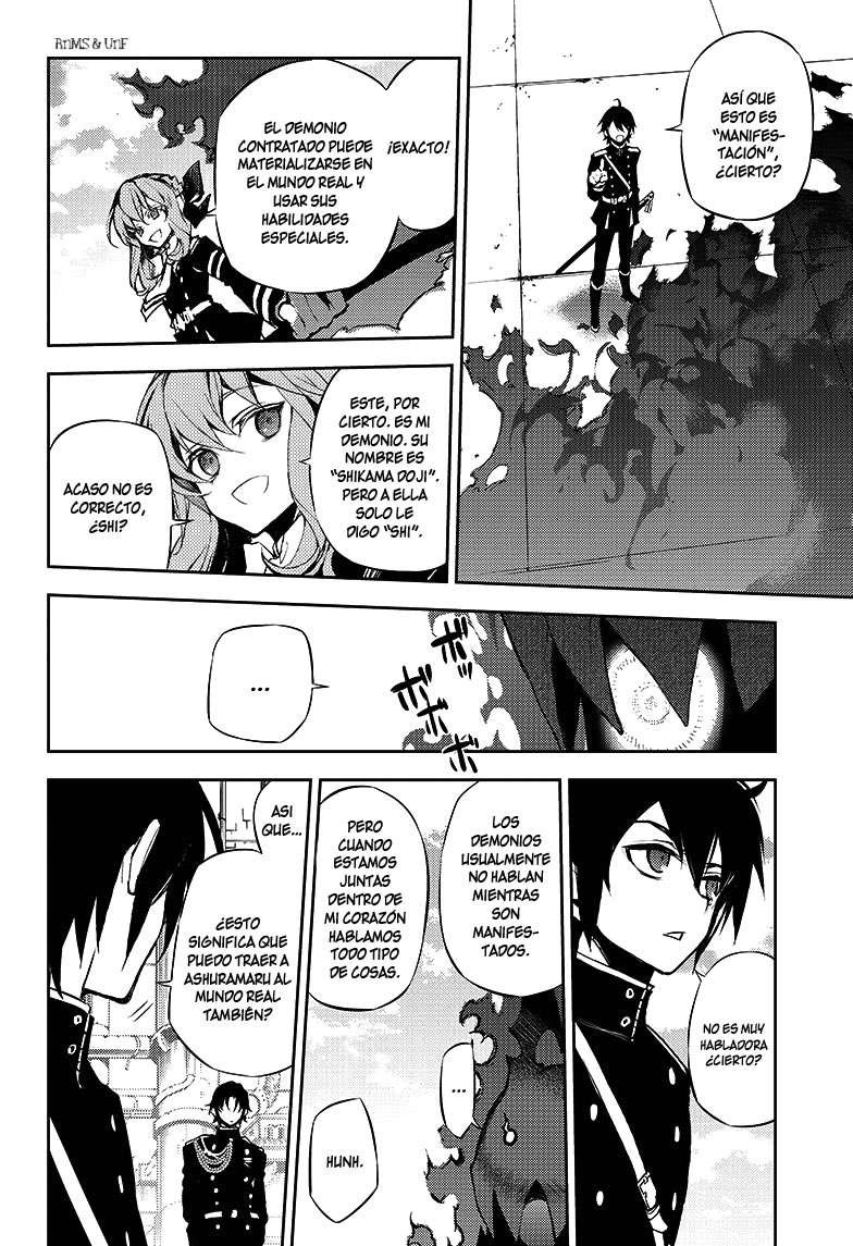 Owari no Seraph Capitulo 18: Poseído por Mahiru página 14