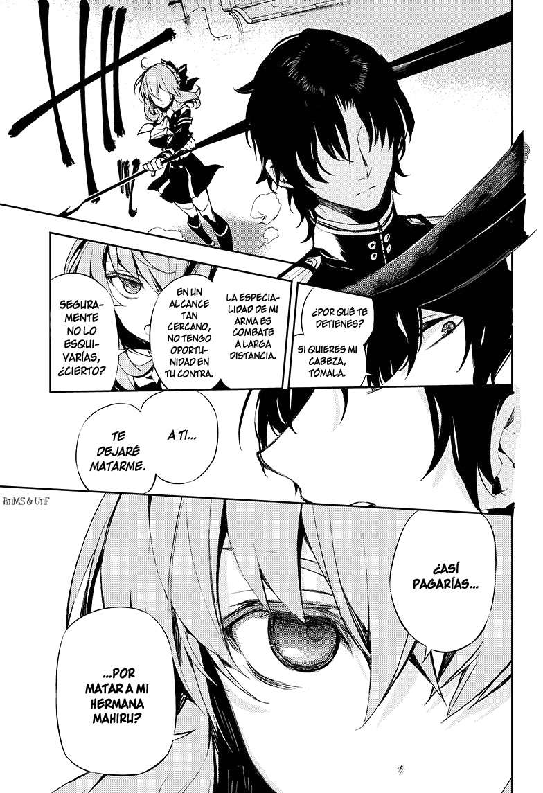 Owari no Seraph Capitulo 18: Poseído por Mahiru página 22