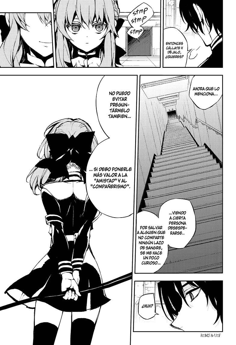 Owari no Seraph Capitulo 18: Poseído por Mahiru página 28