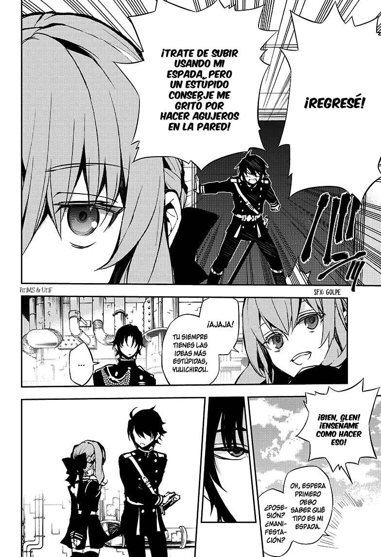 Owari no Seraph Capitulo 18: Poseído por Mahiru página 31