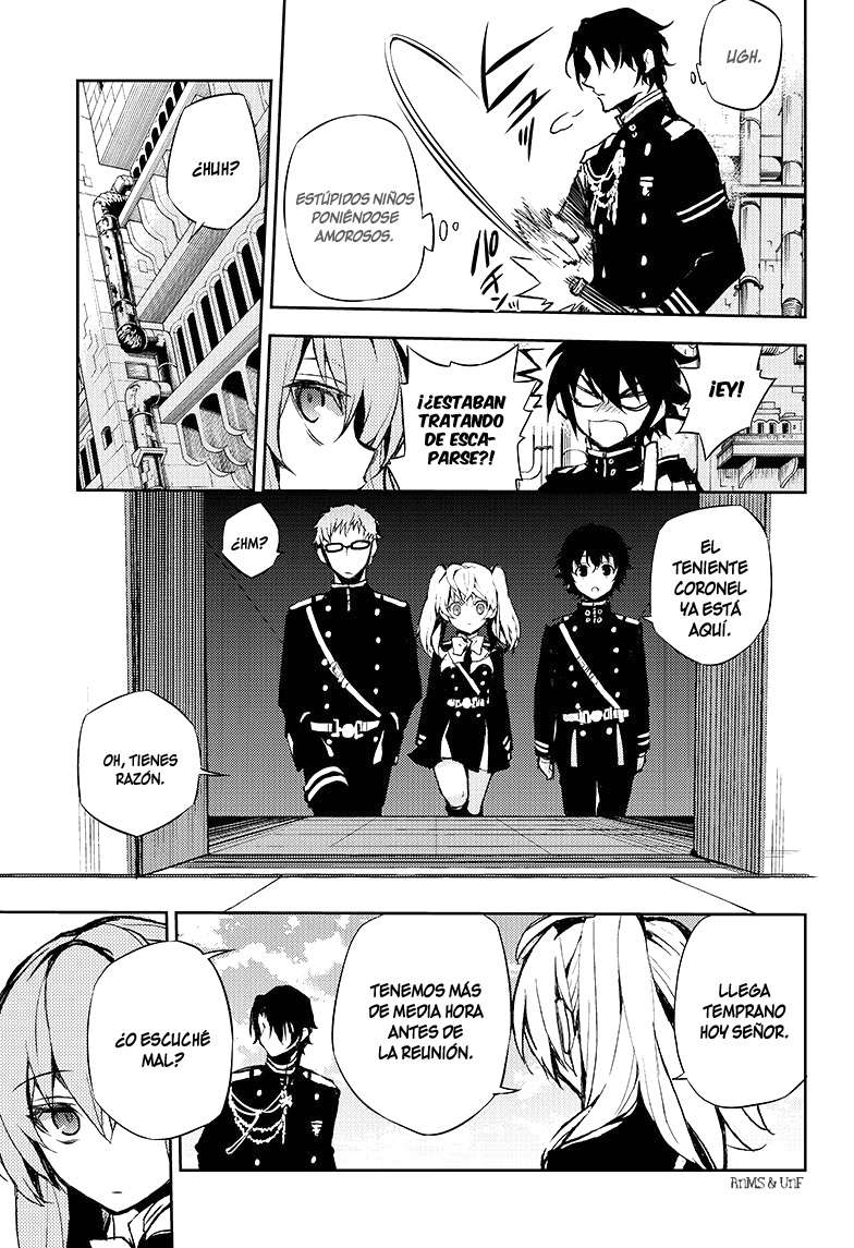 Owari no Seraph Capitulo 18: Poseído por Mahiru página 32